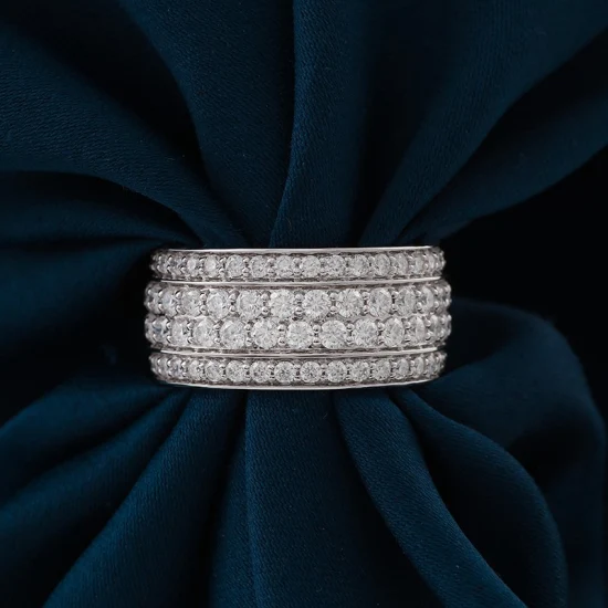프로방스 쥬얼리 Moissanite 유행 새로운 디자인 손가락 반지 결혼 반지 여성 반지 보석 인기 Pantone 선물